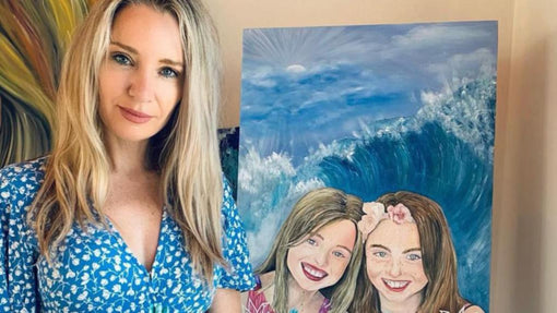 Milli Lucas: Perth artist hosts fundraiser for family of cancer-fighting teenager