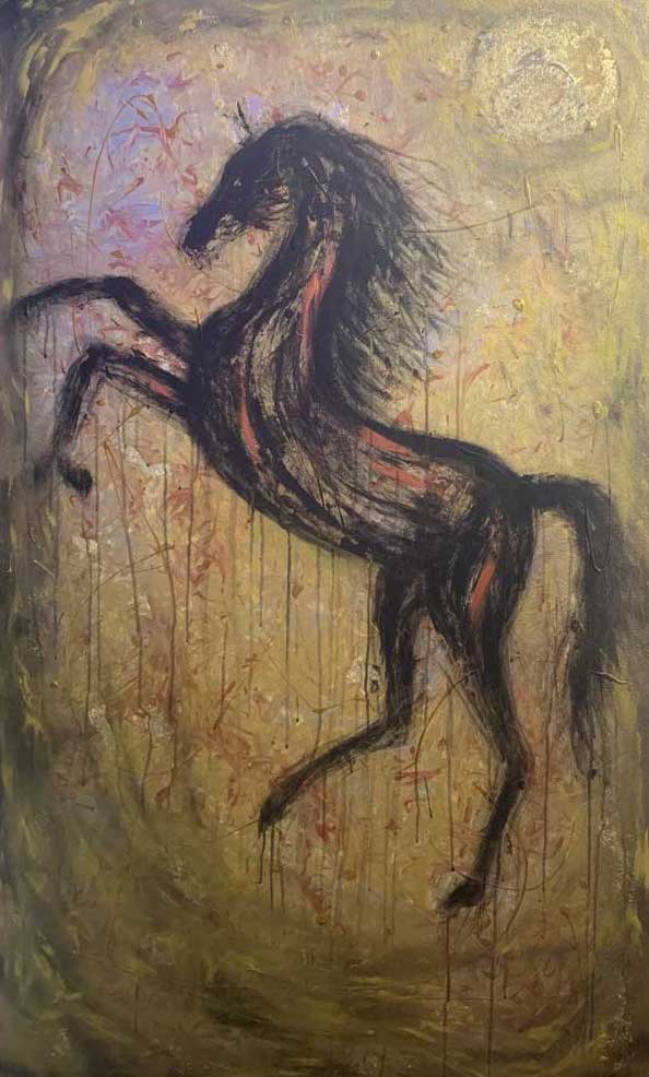 Rearing Horse