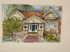 A5 Watercolour House Portraits